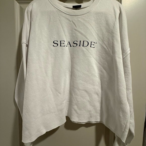 The Seaside Style Tops - Seaside White Women's Sweatshirt